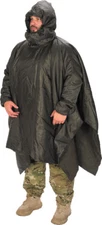 Snugpak Poncho Liner Olive Features a dedicated hood with draw cord as well as d