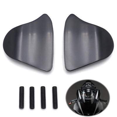 Rearview Mirror Block Off Plates For Suzuki GSXR 1000 2017-2022 – Aluminum Alloy Black