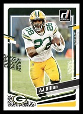 AJ Dillon 2023 Donruss #106 Green Bay Packers NFL FOOTBALL *041