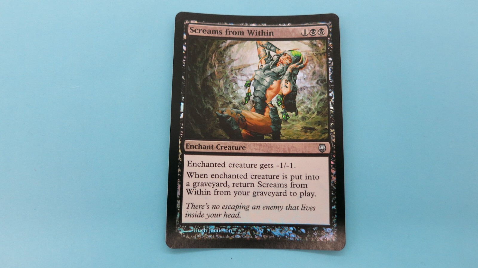 FOIL  SCREAMS FROM WITHIN  DARKSTEEL MTG MAGIC THE  GATHERING NM / UNPLAYED