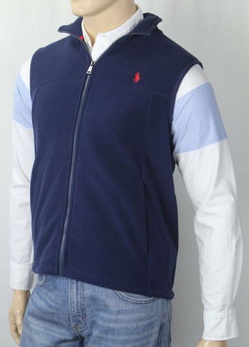 polo navy vest