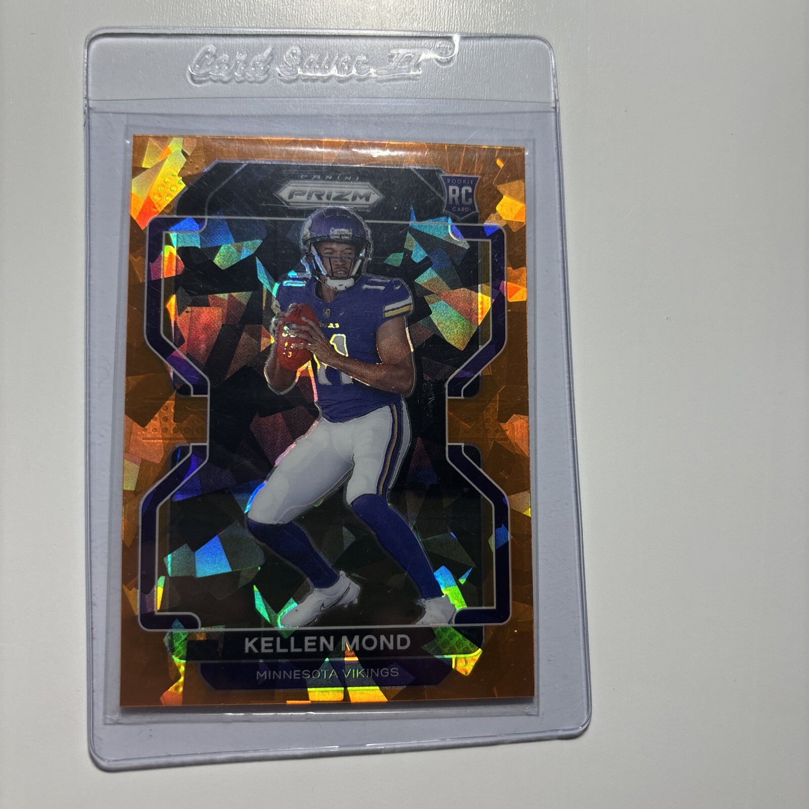 2021 Panini Prizm - Rookie Orange Ice Prizm #351 Kellen Mond (RC)