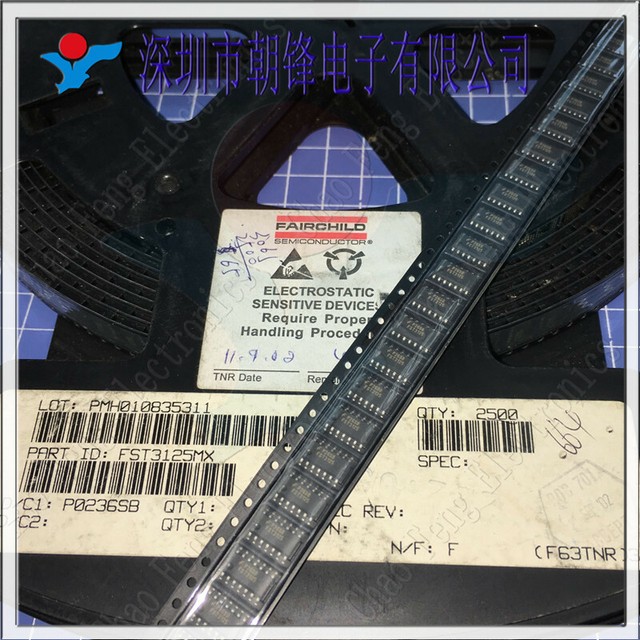 10 x FST3125MX FST3125 FST3125M SOP14 4-Bit Bus Switch | eBay