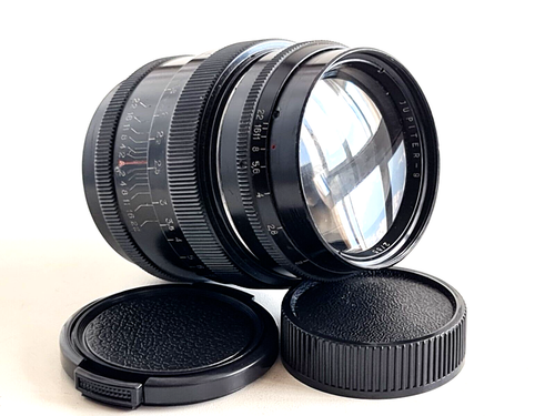 Objectif Jupiter-9 85mm F/2 Argent – Monture M39 – Pour Leica, FED, Zorki – Occasion