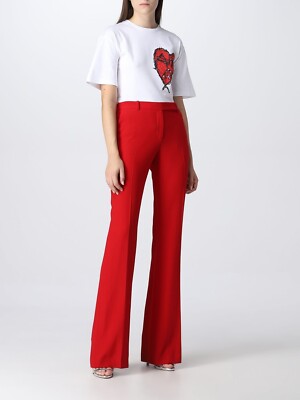 Alexander Mcqueen ミッドライズ フレアトラウザーズ Alexander