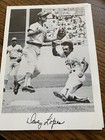 Autographed Davey Lopes Los Angeles Dodgers 7"x5" Black & White Picture — photo 1