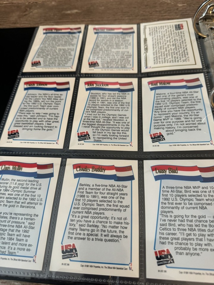 1992 NBA Hoops USA Basketball Dream Team COMPLETE SET 15 Cards EBay 1992-nba-hoops-usa-basketball-dream-team-complete-set-15-cards-ebay