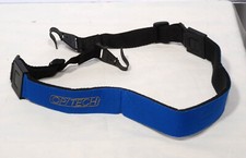 Op/Tech USA Fashion Strap Blue/Black Cushion Neoprene w/Quick release Used