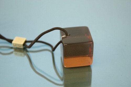LOUIS VUITTON Logo Brown Hair Band Cube Gold Tone Hairband Good Used - 第 7/16 張圖片