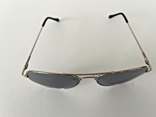 2 Pack Classic Aviator Style UV400 Sunglasses Chrome Frame Smoke Lens $9.99 - Picture 10 of 10
