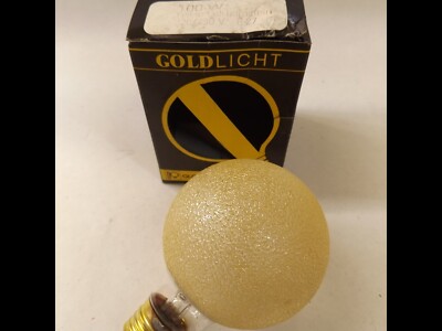 Paulmann Globe G Ø 80 mm Ice Crystal Amber 100W E27 Ball Lamp NEW Stock Edition