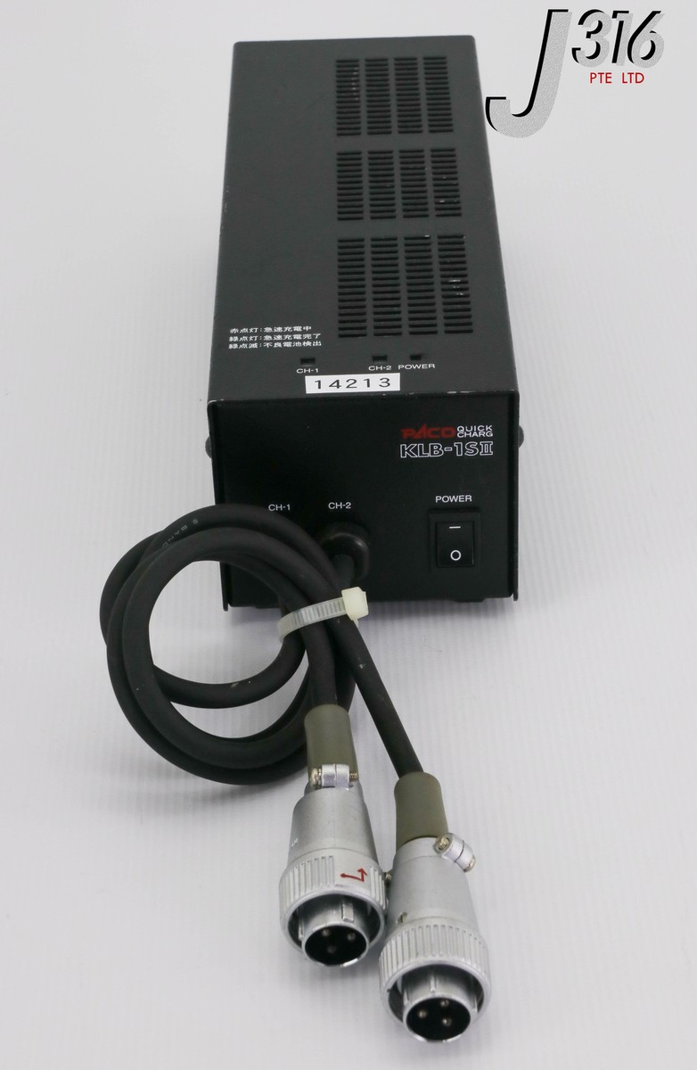 14213 PACO ELECS 2 STEP SWITCHING SYS CHARGER 2CH SIMULTANEOUS