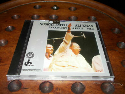 Nusrat Fateh Ali Khan A Paris Vol 2 Cd Neu