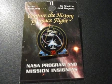 NASA International Space Station 25 ISS MKC Mission Pin badge button lapel F