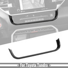 For Toyota Tundra 2022-2025 Carbon Fiber Style Center Dashboard Strip Cover Trim
