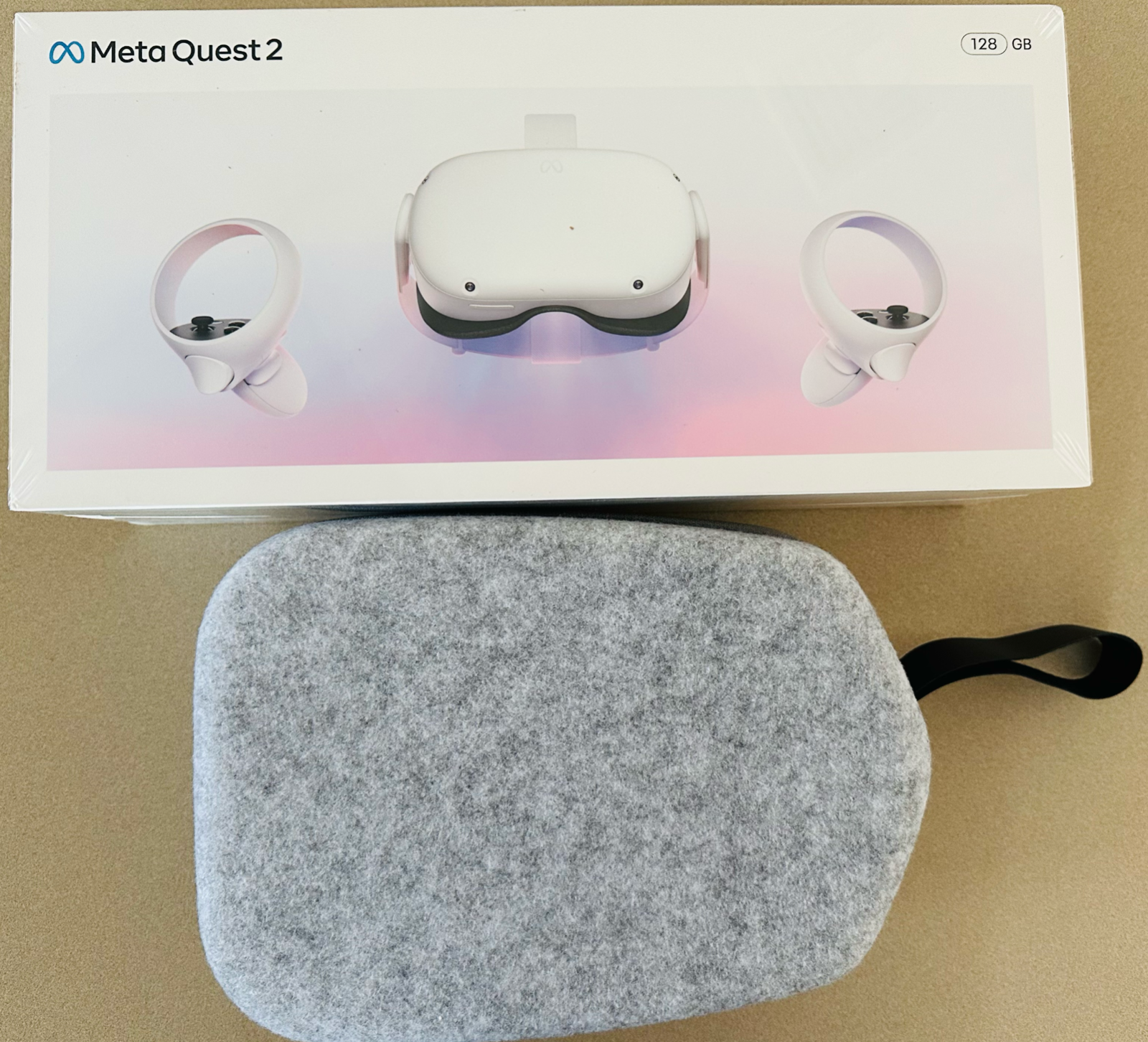 Meta Oculus Quest 2 128GB Advanced All-in-one VR Headset Bundle w/ Carrying  Case