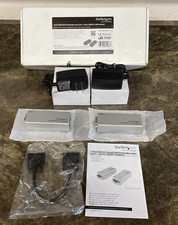 StarTech Serial DB9 RS232 Extender over Cat 5-Up to 3300 ft 1000 meters - NEW