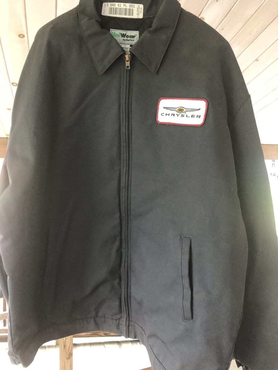 Vintage UniWear Chrysler Mechanic's Quilt Lined Work Jacket Vintage UniWear Chrysler Mechanic's Quilt Lined Work Jacket