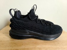 lebron 15 black low