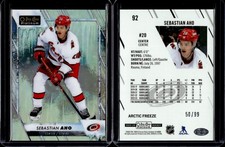2023-24 O-Pee-Chee Platinum Arctic Freeze #92 Sebastian Aho /99