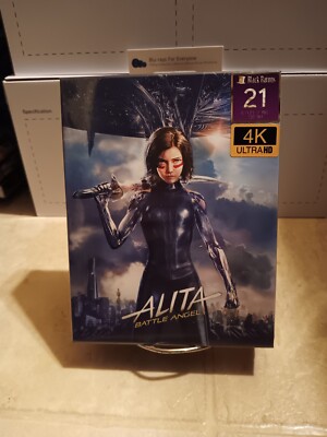 Alita Battle Angel 3D 4K Full Slip SteelBook Blu-ray 2019 Black Barons FilmArena
