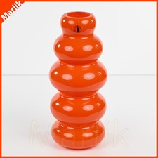 IKEA KALLARHALS Vase, Orange Glass 10 ¼ Nyti...