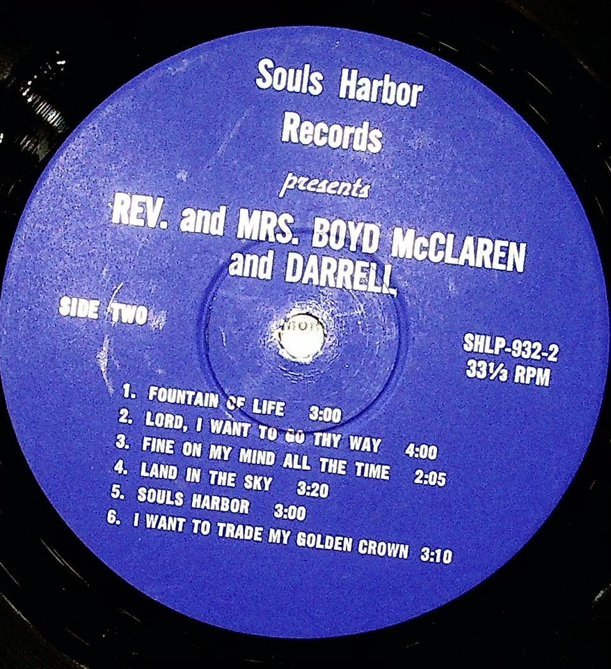 The McCLaren Family America Has Forgotten God Gospel Christian Vinyl LP Record - Image 4 of 4