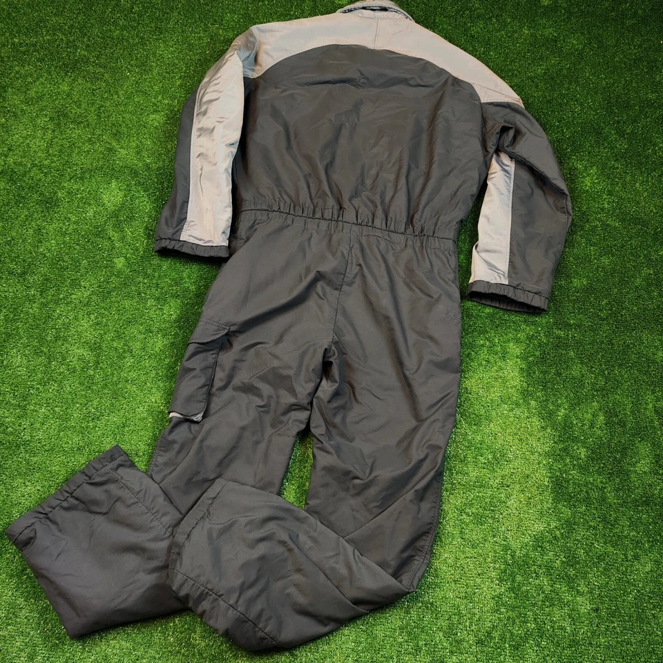 Vintage Bogner Ski Suit Mens 48 Large Gray Snowboard 90's Snowsuit Outdoors * - Image 3 of 4