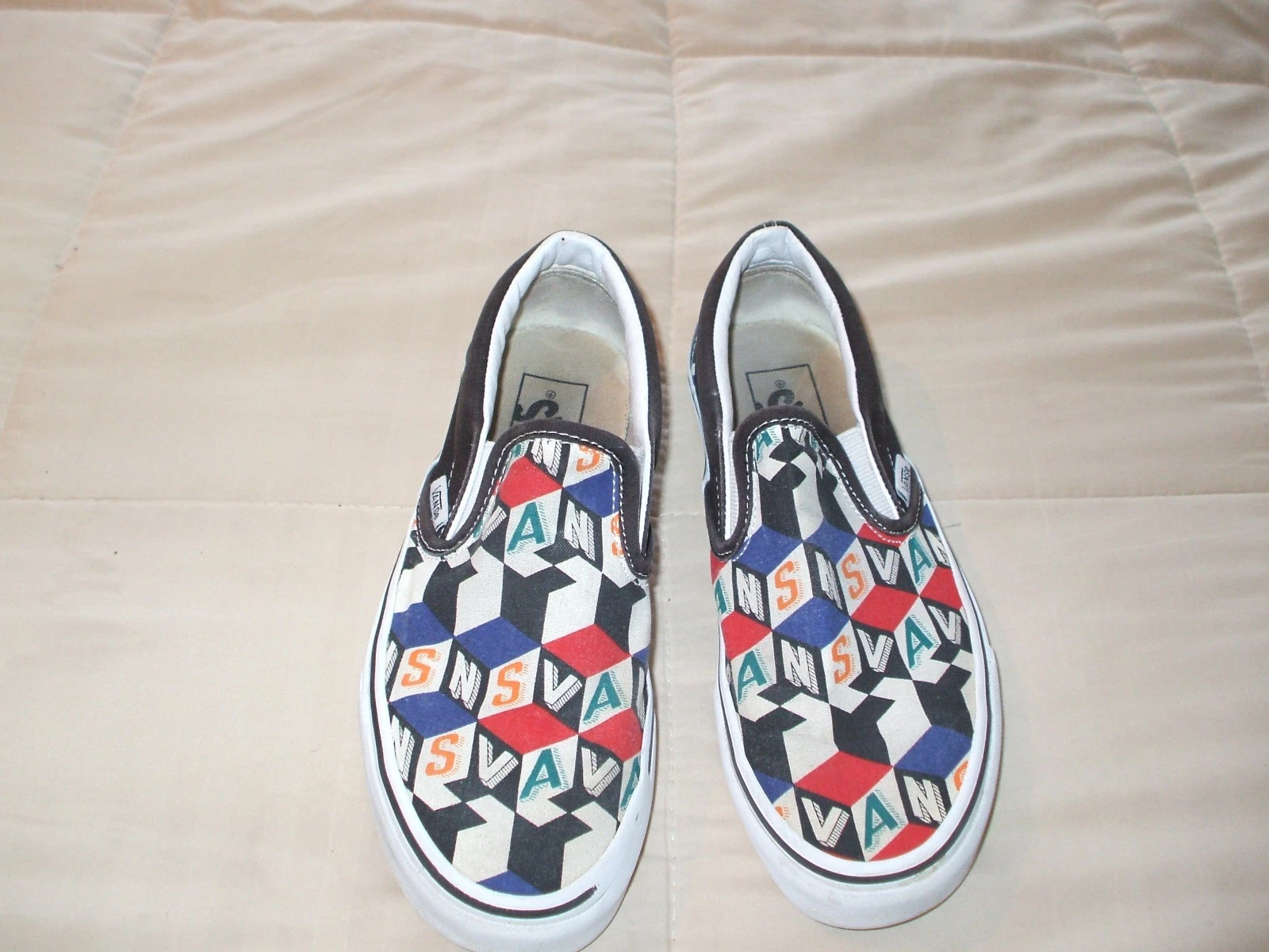 Sneakers a scacchiera Vans Youth taglia 5 (donna 6 5)