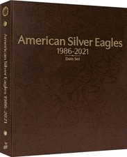 Whitman Prestige™ Coin Album - American Silver Eagles: 1986-2021 Date Set