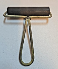 Vintage Hard Rubber 4" Brayer; Collectible Printmaking Tool