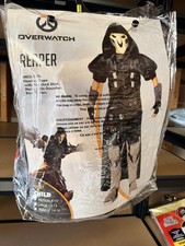 Spirit Halloween Overwatch Reaper Costume Child Size 8-10