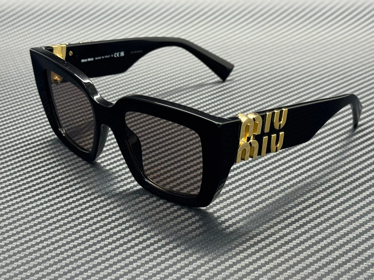 Las mejores ofertas en Gafas de sol cuadradas Negro Mujeres Miu