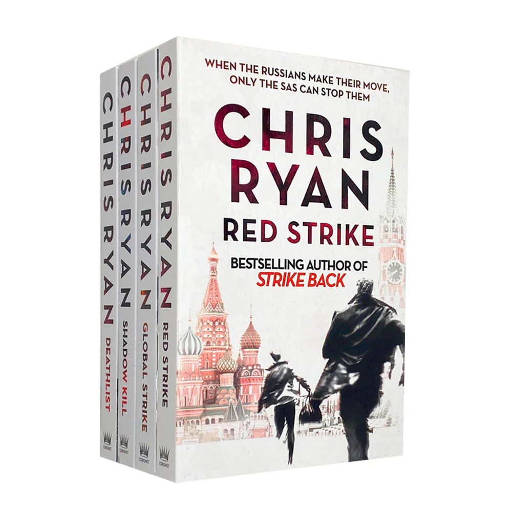 Strike Back Series 4 Books Collection Set by Chris Ryan Red Strike, | Chris Ryan