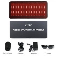 UTK Red  Blue Light Therapy 23" x 11" Large Red Light Therapy Pad