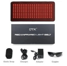 UTK Red & Blue Light Therapy 23" x 11" Large Red Light Therapy Pad