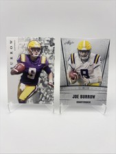 2020 Leaf Joe Burrow RC R-01 Rookie Card(2 Rookie Cards)???. rookie card picture