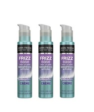 Image of X3 John Frieda Frizz Ease Weightless Wonder Featherlight Smoothing Crème 100ml