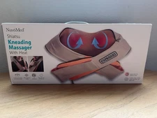 NuvoMed Shiatsu Kneading Massager with Heat,