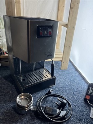 Gaggia Classic Espresso Kaffeemaschine Silber Nr 017728 Made In Italy