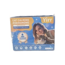 Cat Calming Pheromone Diffuser Set w/ 4 Refills Stress Anxiety Relief