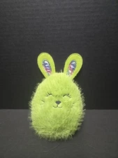 Way To Celebrate Small Oval Bunny Plush ( Green)