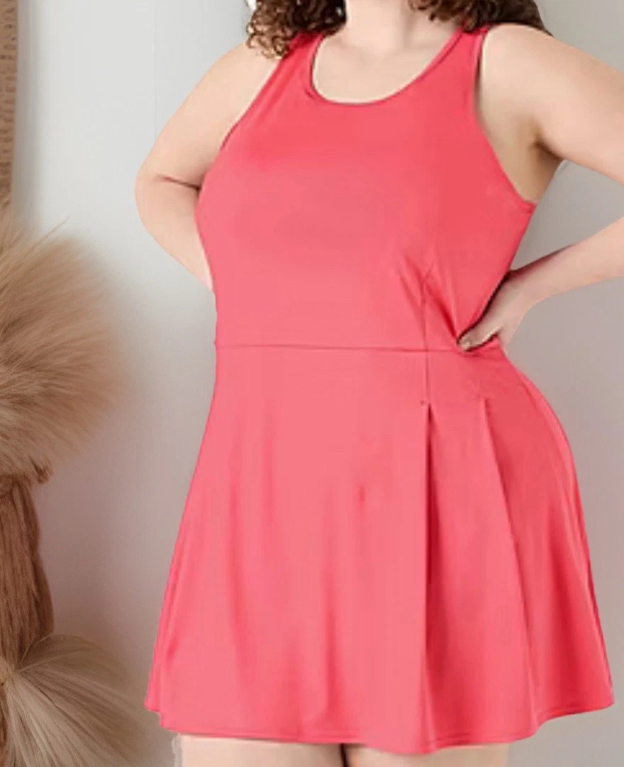 slim fit dress slacks Autumn Women Plus Size 4XL Dress Full Sleeve Sexy V neck Pure Color Dr   GO-E-MALL