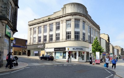 Foto 6x4 Burtons Gebäude, Kirkcaldy High Street Kategorie C gelistet: c2016