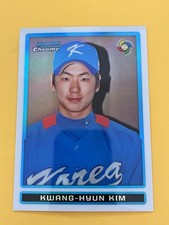 2009 Bowman Chrome WBC Prospects Refractor /500 Kwang-Hyun Kim #BCW34