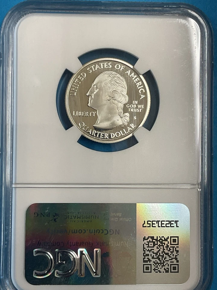 2008 S SILVER 25c State Quarter Alaska NGC PF69 Ultra Cameo - Image 2 of 2