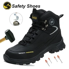 Steel Toe Sneaker Mens Safety Shoes Botas De Trabajo Para Hombre Protective Boot