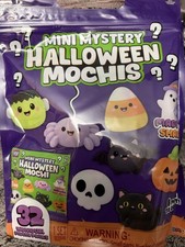 RMS Crazy Fun Mini Mystery Halloween Mochis 32 Count Bulk Bag Squishy Toys NEW