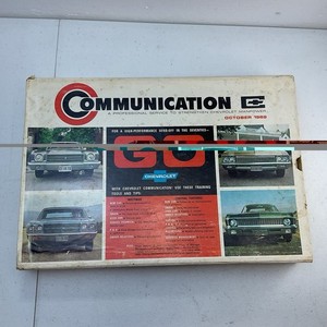 COMMUNICATION Oct 1969 CHEVROLET DEALER  FILMSTRIPS RECORDS BROCHURES