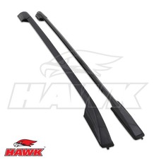 BLACK ROOF RAILS RACK STORAGE PAIR KIT OEM FIT FOR TOYOTA RAV4 MK3 XA30 2006-12